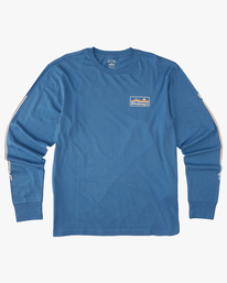 4 A/Div Range Organic Long Sleeve T-Shirt Blue ABYZT01328 Billabong