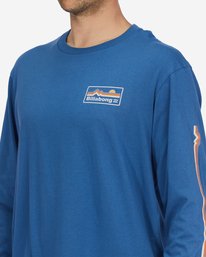 3 A/Div Range Organic Long Sleeve T-Shirt Blue ABYZT01328 Billabong