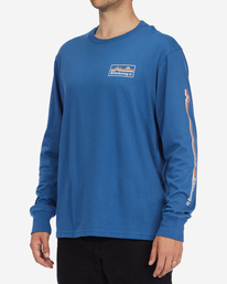 0 A/Div Range Organic Long Sleeve T-Shirt Blue ABYZT01328 Billabong