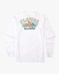 1 Arch Florida Long Sleeve T-Shirt White ABYZT01473 Billabong