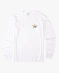 0 Arch Florida Long Sleeve T-Shirt White ABYZT01473 Billabong