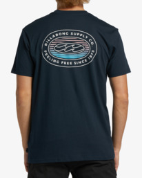 2 Arctic Short Sleeve T-Shirt Blue ABYZT01566 Billabong