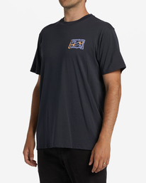 1 Crayon Wave Short Sleeve T-Shirt Black ABYZT01568 Billabong