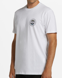 3 Rotor Short Sleeve T-Shirt White ABYZT01569 Billabong