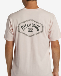 3 Exit Arch Short Sleeve T-Shirt Pink ABYZT01572 Billabong