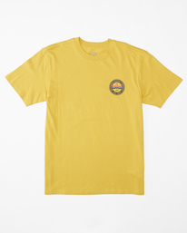 5 Walled Short Sleeve T-Shirt Yellow ABYZT01579 Billabong
