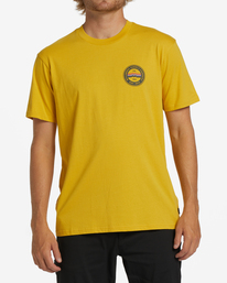 0 Walled Short Sleeve T-Shirt Yellow ABYZT01579 Billabong