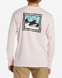 Crayon Wave - Long Sleeve T-Shirt for Men  ABYZT01586