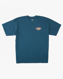 5 Arch Wave Washed Short Sleeve T-Shirt Blue ABYZT01593 Billabong