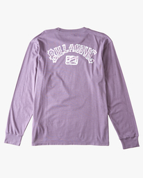 4 Theme Arch Wave Washed Long Sleeve T-Shirt Purple ABYZT01601 Billabong