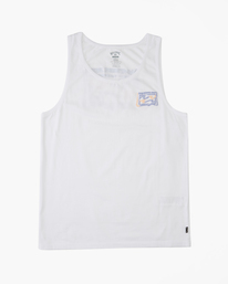 5 Crayon Wave Tank Top White ABYZT01603 Billabong