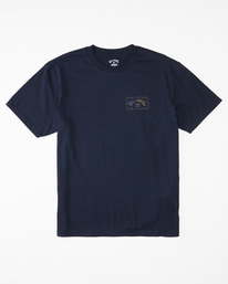 5 A/Div Arch Short Sleeve T-Shirt Blue ABYZT01615 Billabong
