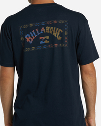 3 A/Div Arch Short Sleeve T-Shirt Blue ABYZT01615 Billabong