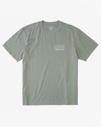5 A/Div Range Short Sleeve T-Shirt Green ABYZT01617 Billabong