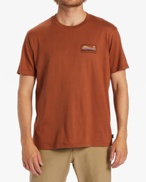 0 Range - T-Shirt for Men Red ABYZT01617 Billabong