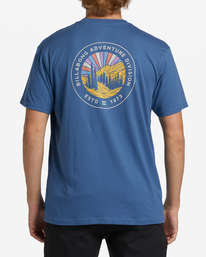 2 A/Div Rockies Short Sleeve T-Shirt Blue ABYZT01618 Billabong