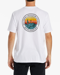 2 A/Div Rockies Short Sleeve T-Shirt White ABYZT01618 Billabong