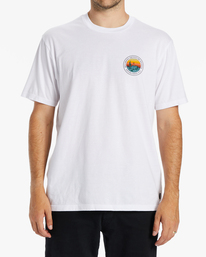 0 A/Div Rockies Short Sleeve T-Shirt White ABYZT01618 Billabong
