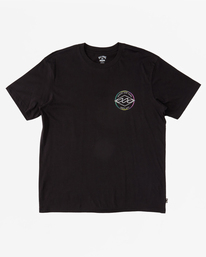 6 Rotor Diamond - T-Shirt voor Heren Black ABYZT01695 Billabong