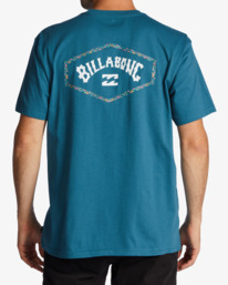2 Exit Arch T-Shirt Blue ABYZT01698 Billabong