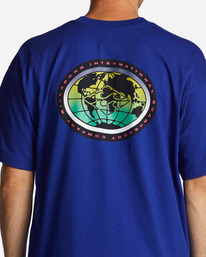 3 International T-Shirt Blue ABYZT01706 Billabong