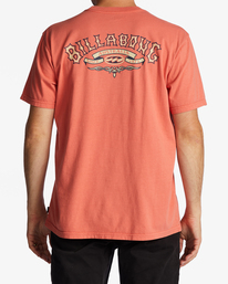 2 Archwave - Camiseta para Hombre Rojo ABYZT01707 Billabong