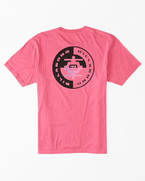 5 Connection - T-shirt para Homem Pink ABYZT01708 Billabong