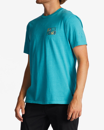 1 Worded T-Shirt Blue ABYZT01709 Billabong