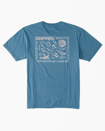4 Reflections T-Shirt Blue ABYZT01711 Billabong