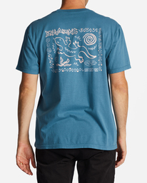 billabong, Reflections - T-Shirt für Männer, BLUE LAGOON (bll) Reflections - T-Shirt for Men ABYZT01711