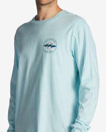 3 Rotor Diamond Long Sleeve T-Shirt Blue ABYZT01717 Billabong