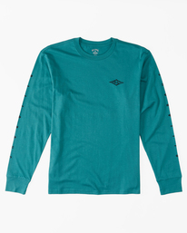 6 Unity - Long Sleeve T-Shirt for Men Green ABYZT01718 Billabong