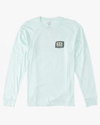 5 Crayon Wave Long Sleeve T-Shirt Blue ABYZT01719 Billabong