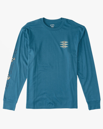 5 Throw Back Long Sleeve T-Shirt Blue ABYZT01720 Billabong