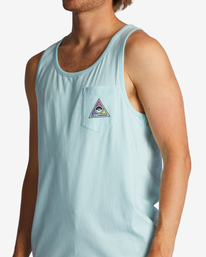 3 Troppo Tank Blue ABYZT01721 Billabong