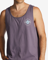 4 Rotor Diamond - Tanktop voor Heren Purple ABYZT01723 Billabong