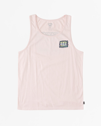 6 Crayon Wave Tank Pink ABYZT01727 Billabong