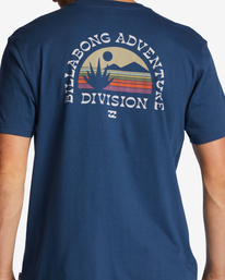 4 A/Div Sun Up Short Sleeve T-Shirt Blue ABYZT01728 Billabong