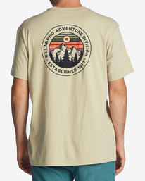 4 Sun Up - Organic T-Shirt for Men Beige ABYZT01728 Billabong