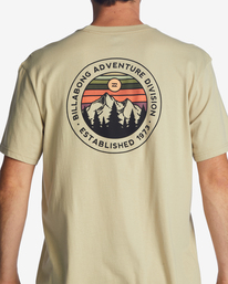 5 A/Div Sun Up Short Sleeve T-Shirt Beige ABYZT01728 Billabong