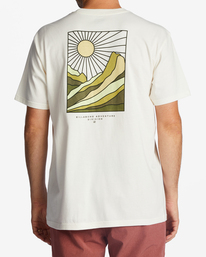 billabong, Sands - T-shirt en matière biologique pour Homme, OFF WHITE (ofw) Sands - Organic T-Shirt for Men ABYZT01729