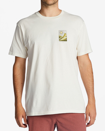 0 Sands - Biologisch T-shirt voor Heren White ABYZT01729 Billabong