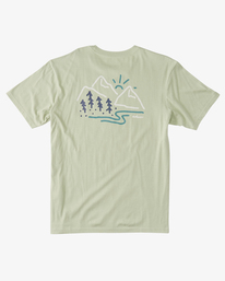 5 Panorama - Bio-T-Shirt für Männer  ABYZT01731 Billabong