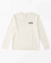 4 A/Div Arch Long Sleeve T-Shirt White ABYZT01733 Billabong