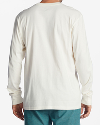 2 Icons - Organic Long Sleeve T-Shirt for Men White ABYZT01734 Billabong