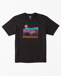 5 Alaska Wave - T-shirt orgânica para Homem Preto ABYZT01744 Billabong