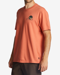 3 Sunset - Organic T-Shirt for Men Orange ABYZT01745 Billabong