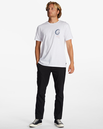 2 Tidal Research - Bio-T-Shirt für Männer Weiss ABYZT01746 Billabong