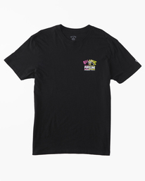 4 Pro Pipeline Poster Short Sleeve T-Shirt Black ABYZT01905 Billabong