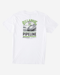 5 Pro Pipeline Poster Short Sleeve T-Shirt White ABYZT01905 Billabong